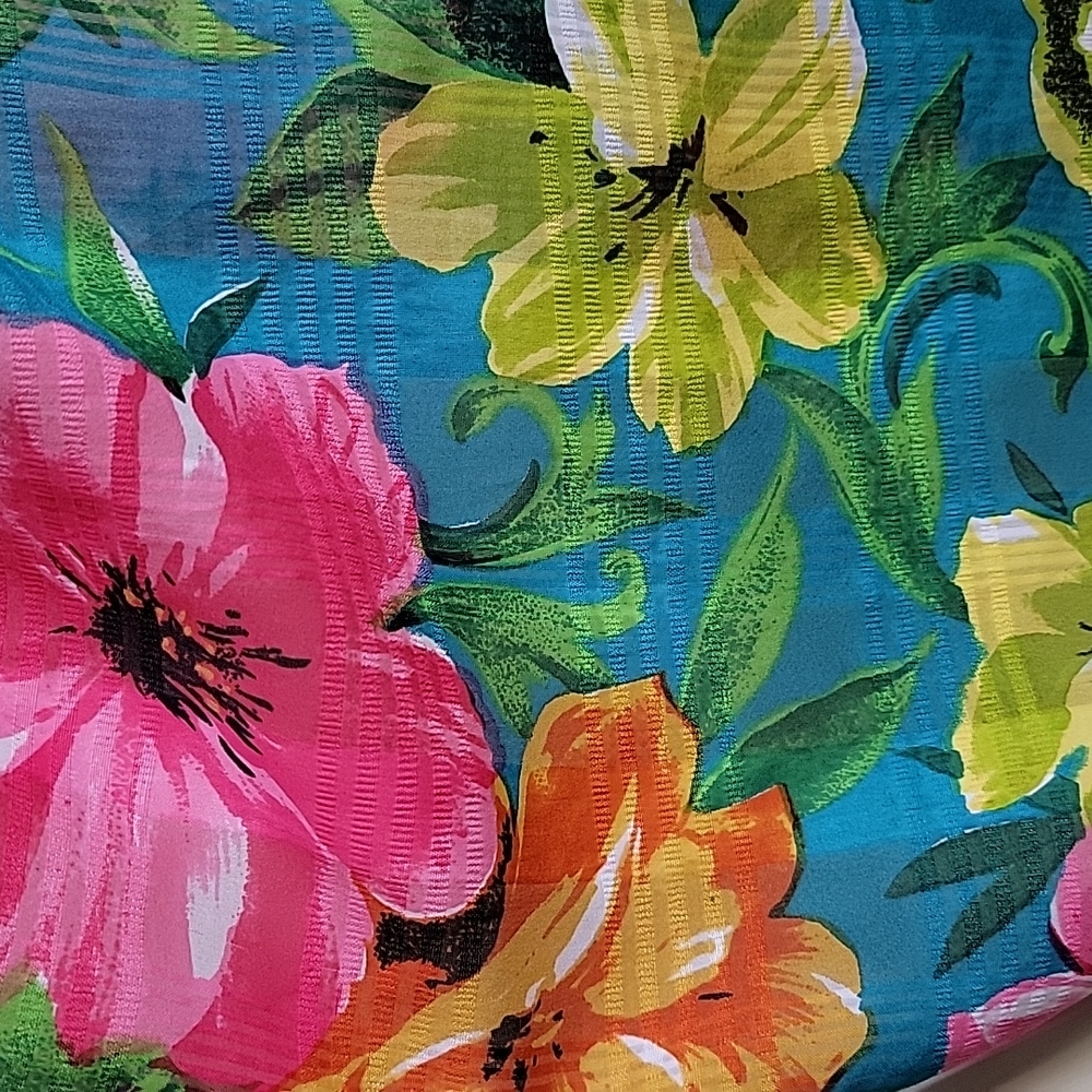 ❄️ ✅️ Colorful Flower Scarf - Picture 3 of 3